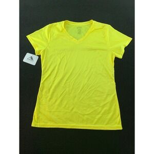Augusta Sportswear Ladies‎ Wicking T Shirt Yellow Moisture Management Size M
